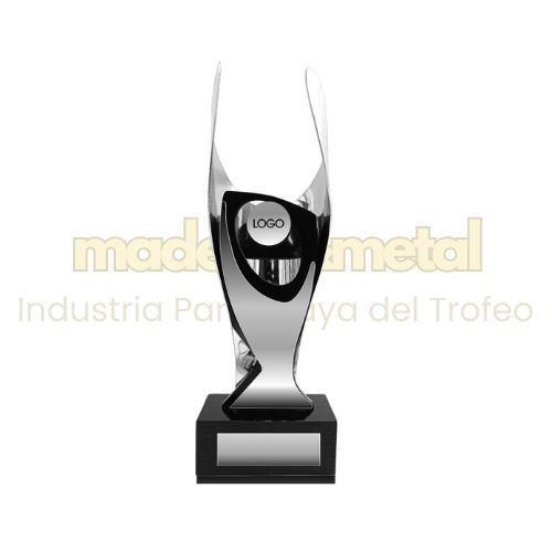 Imagen de Trofeo de fibra de madera ecológica con alegoría - M1.5810 